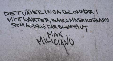 Graffiti in Stockholm